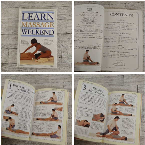 VALUE BUNDLE - Lot of 2 - Massage Books - Hippie Zen Alternative Healing - Picture 4 of 16